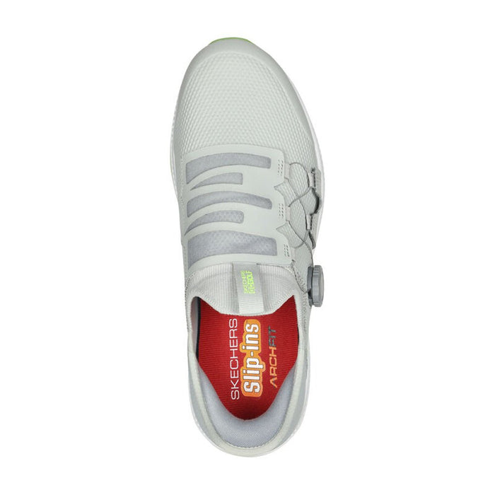 Skechers GO GOLF Elite 5 - Slip 'In Golf Shoes - Grey/Lime