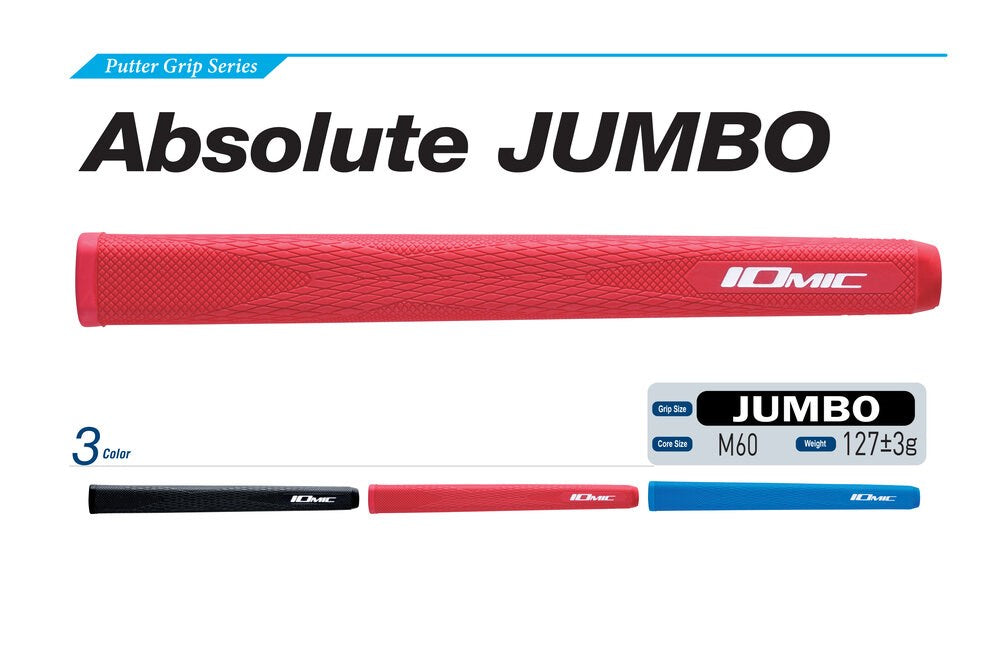 Iomic Absolute Jumbo Putter Grip - Golf Grip - view 2
