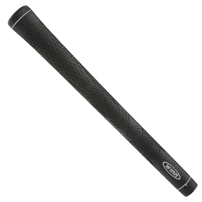 Winn D2R Rubber Grips - Black - Golf Grip - view 2