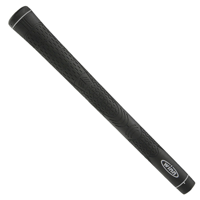 Winn D2R Rubber Grips - Black - Golf Grip