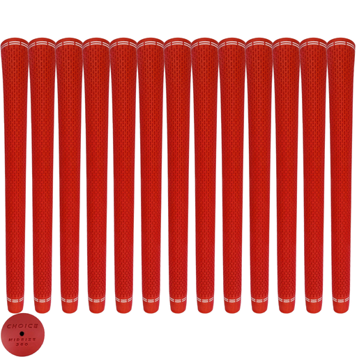 Choice 360 Red Grip (Set of 13) - Golf Grip - view 2