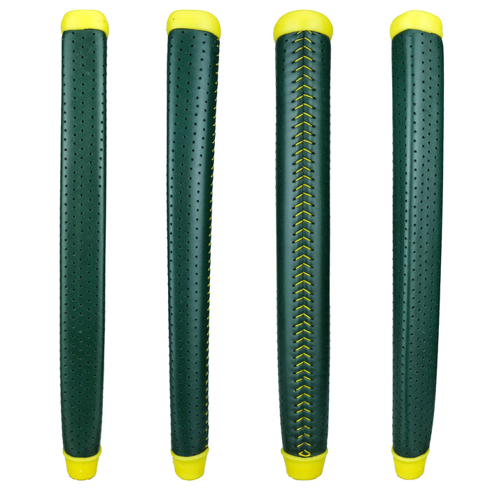 Signature Paddle Putter Dark Green-yellow (Yellow Stitchback) - Golf Club