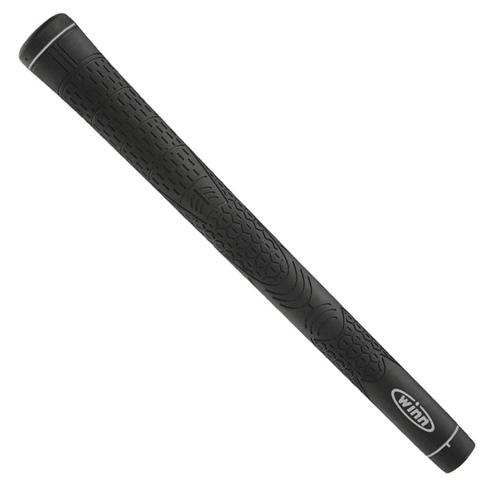 Winn D2R Rubber Grips - Black - Golf Grip - view 2