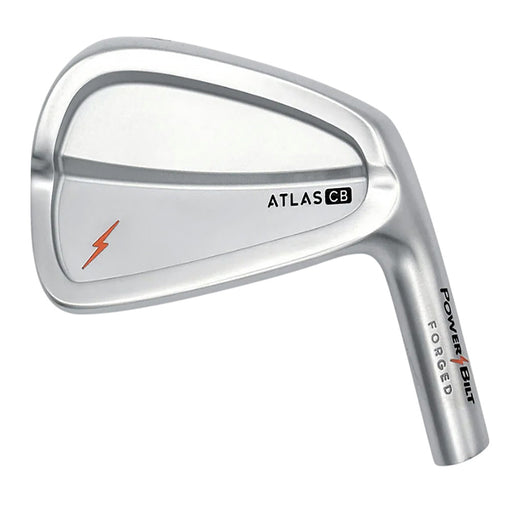 PowerBilt Atlas CB Chrome Satin RH Irons .370 (Heads Only) - Club Head - view 2