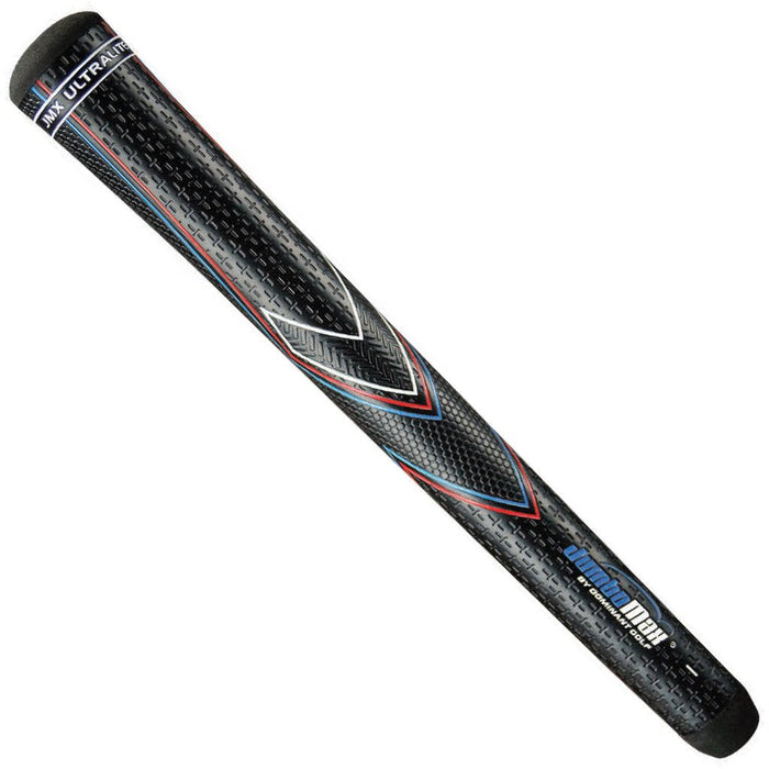 JumboMax JMX Ultralite Black Swing Grips - Red/white/blue - Golf Grip