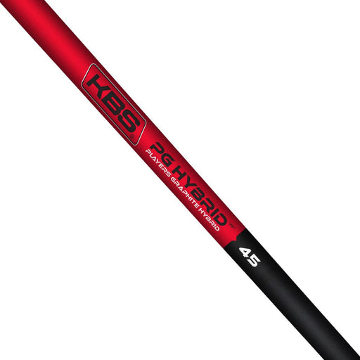 KBS Player's Graphite Hybrid (Pgh) Black Matte Hybrid Shafts (0.370) - Golf Shaft