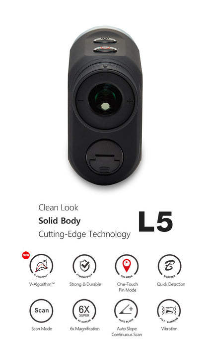 Voice Caddie L5 Rangefinder - Golf Rangefinder - view 3