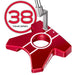 Evnroll Z1 Red High MOI Mallet Tour Spec 38" Putter - with Grip - Putter