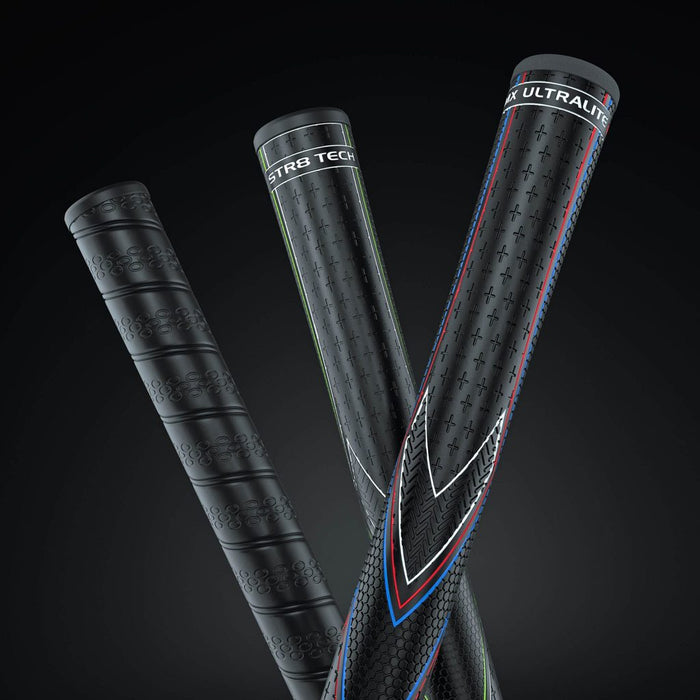 JumboMax STR8 Tech Wrap Black Swing Grips - Golf Grip - view 3