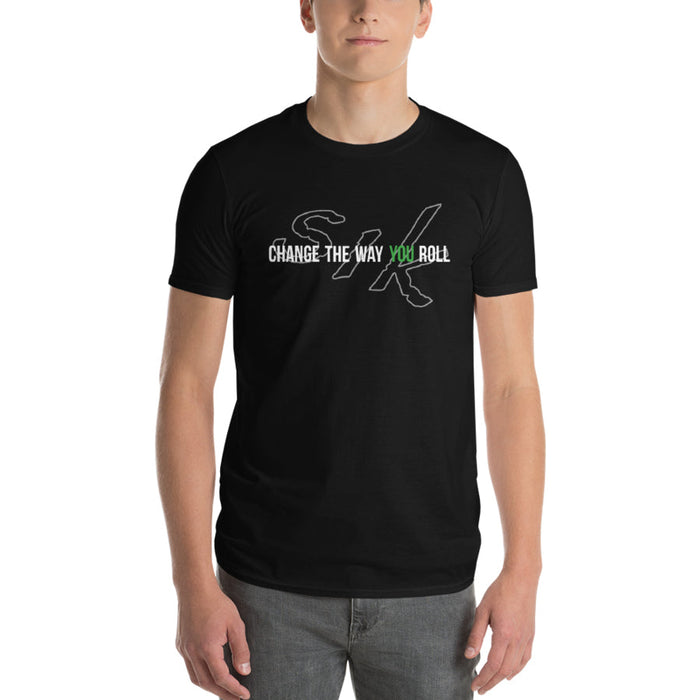 SIK Change The Way you Roll T-Shirt BLACK M - Golf T-Shirt