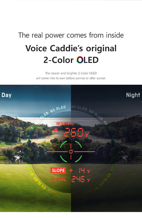 Voice Caddie SL2 Active Hybrid Laser Rangefinder with Gps - Golf Rangefinder - view 7