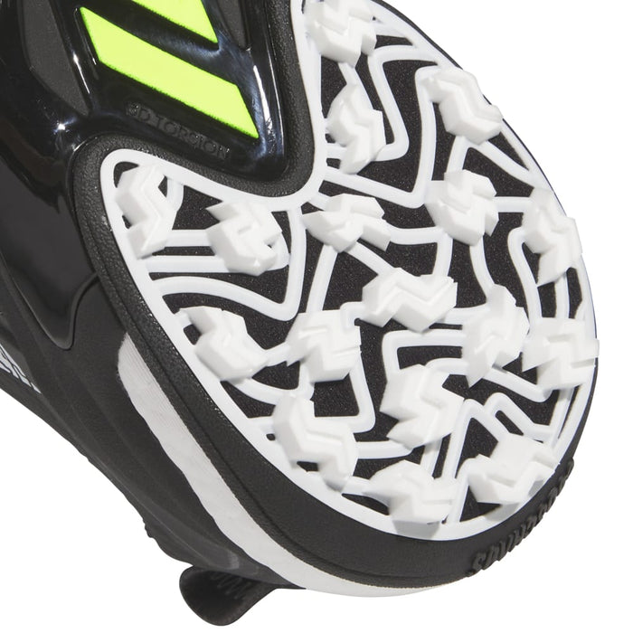 adidas CodeChaos 25 Golf Shoes - Black/Lime/White