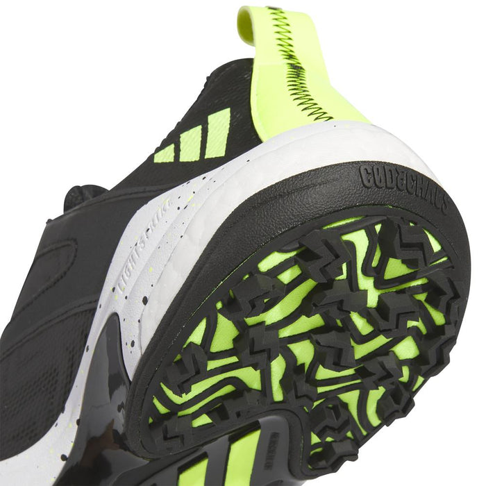 adidas CodeChaos BOA 25 Golf Shoes - Black/Lime/White