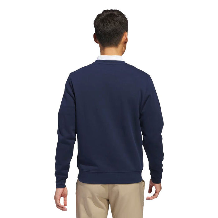 adidas Crewneck Golf Sweatshirt - Collegiate Navy