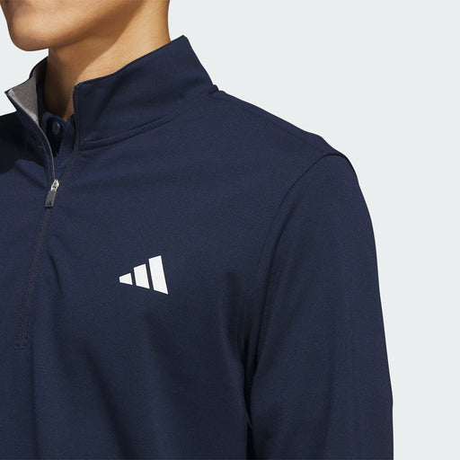 adidas Elevated 1/4-Zip Pullover - Collegiate Navy