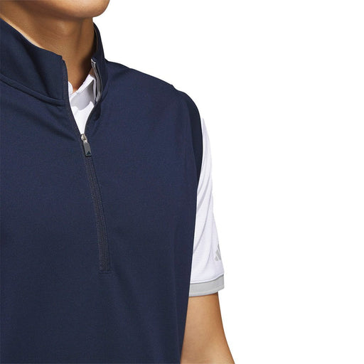 adidas Elevated 1/4-Zip Pullover Vest - Collegiate Navy