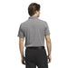 adidas Mens Go-To Printed Stripe Polo Shirt - Grey Three Mel/Black Polos