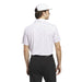 adidas Mens Ultimate365 Printed Mesh Polo Shirt - White/Black Polos