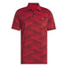 adidas Mens Ultimate365 Speed Stripe Polo Shirt - Red/Aurora Ruby/Pure Ruby Polos