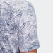 adidas Motion-Print Polo Shirt - White/Crew Navy