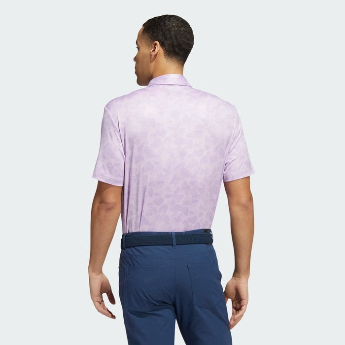 adidas Prisma Print-Polo Shirt - Bliss Lilac/Purple Glow