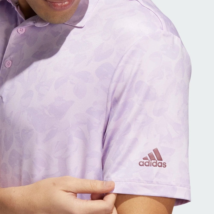 adidas Prisma Print-Polo Shirt - Bliss Lilac/Purple Glow Polos