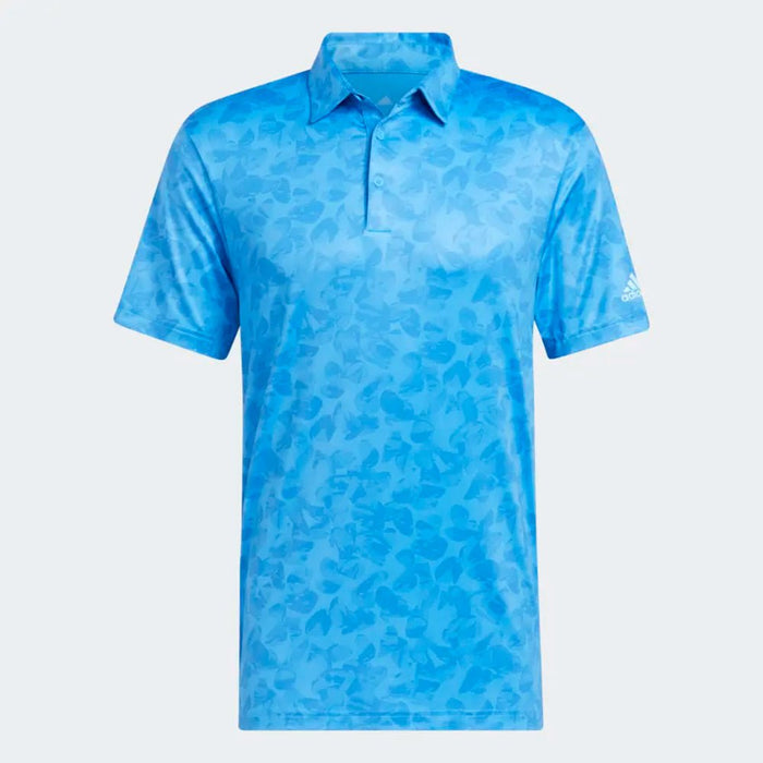 adidas Prisma Print-Polo Shirt - Pulse Blue/Super Blue