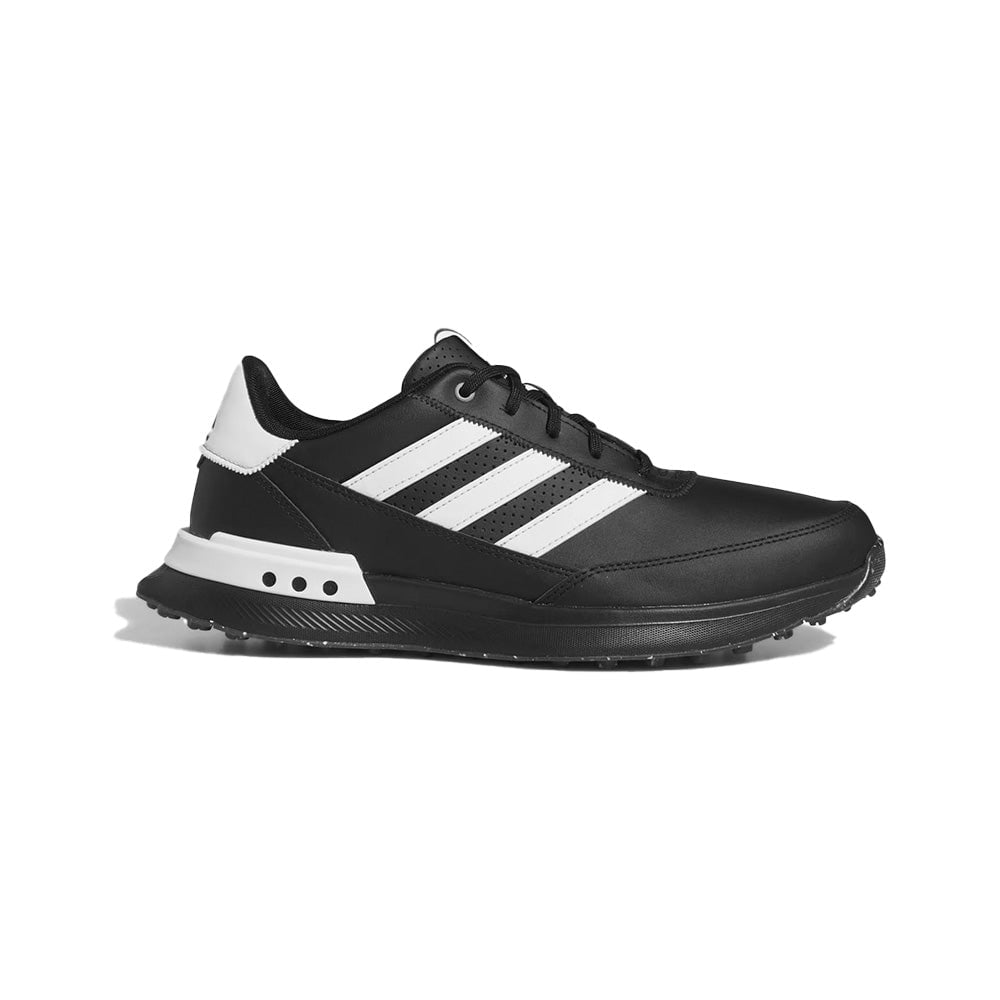 adidas S2G Spikeless Leather 24 Golf Shoes - Core Black/Cloud White