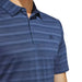 adidas Two-Colour Striped Golf Polo Shirt