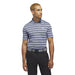 adidas Two-Colour Striped Golf Polo Shirt Clothing