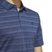 adidas Two-Colour Striped Golf Polo Shirt Clothing