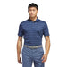 adidas Two-Colour Striped Golf Polo Shirt - Collegiate Navy