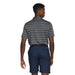 adidas Two-Colour Striped Golf Polo Shirt