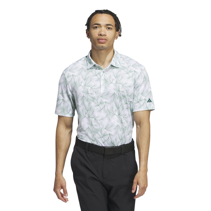 adidas Ultimate365 Mesh Print Polo Shirt