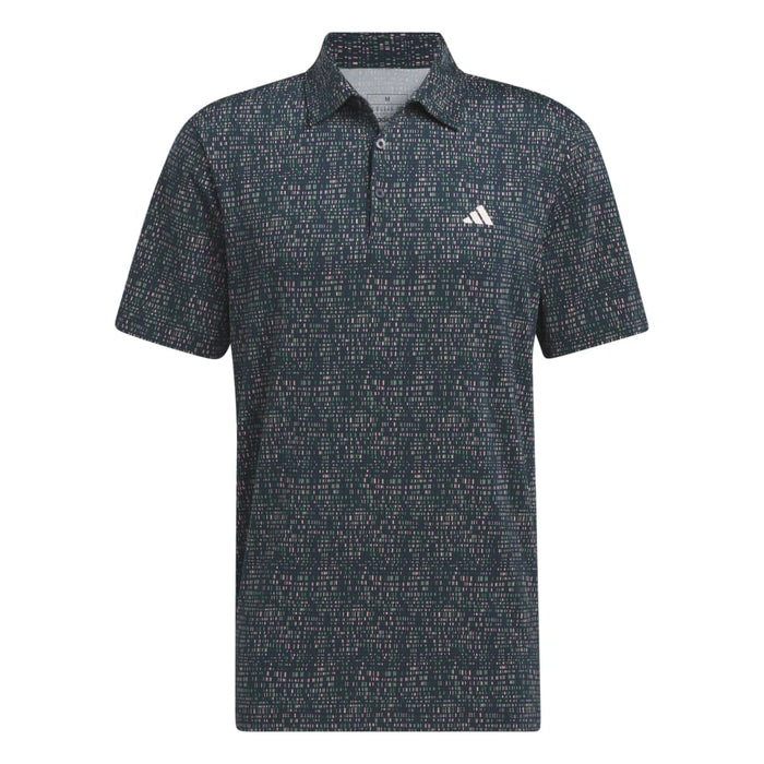 adidas Ultimate365 Power Grid Print Polo Shirt Polos