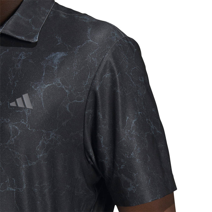 adidas Sun Energy Golf Polo Shirt - Black