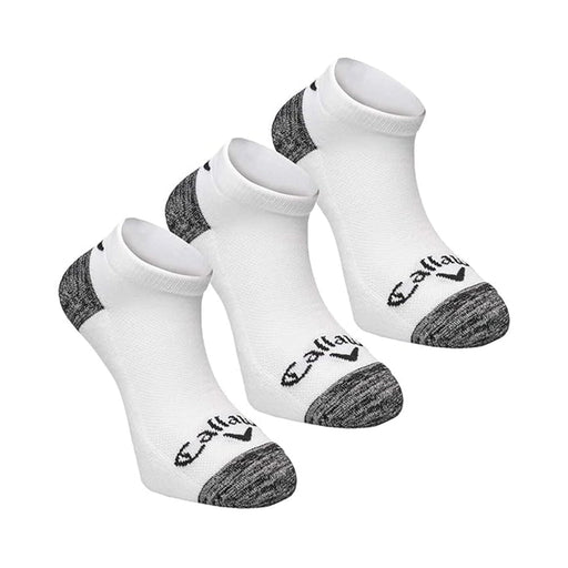 Callaway Opti-Stretch Men's Low Cut Golf Socks - 3 Pack