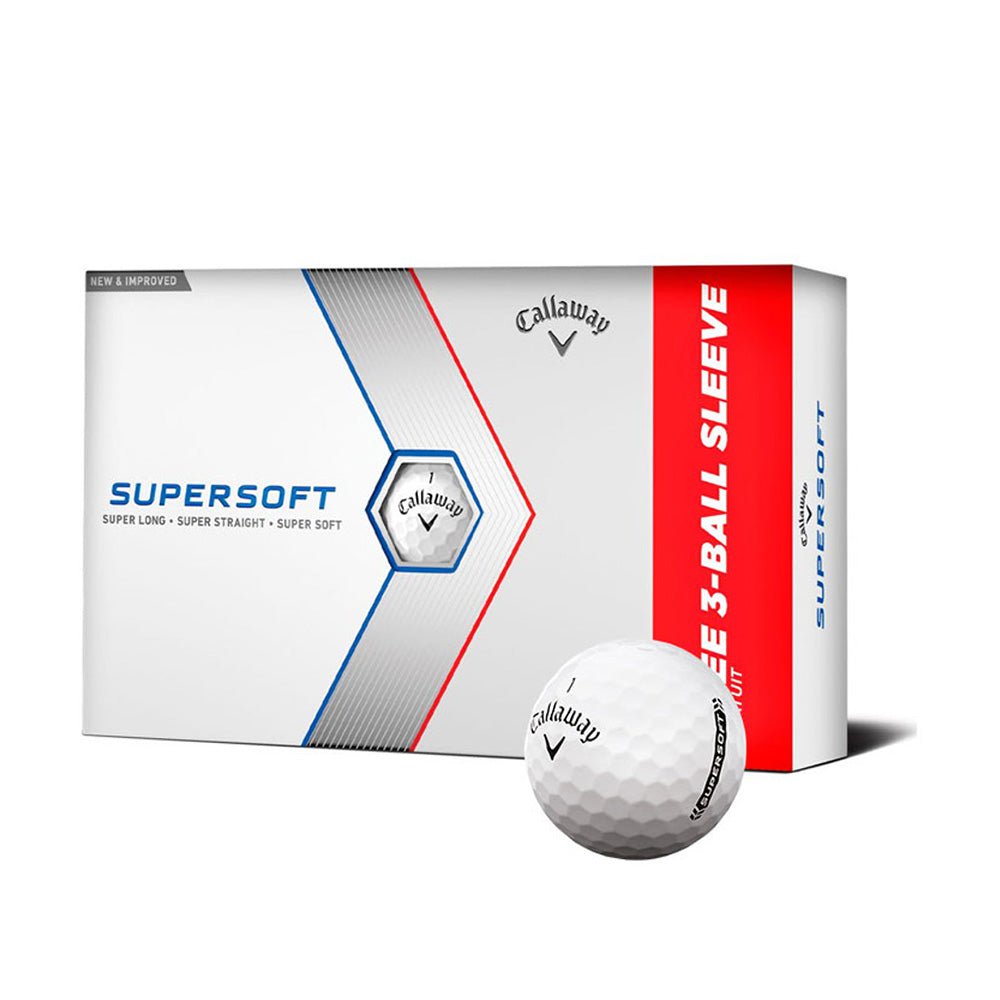 Callaway Supersoft Golf Balls - 15 Ball Pack
