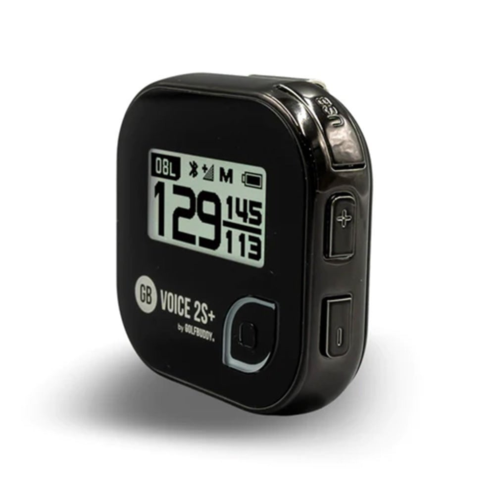 Golf Buddy Voice 2S+ Talking GPS With Slope - Black