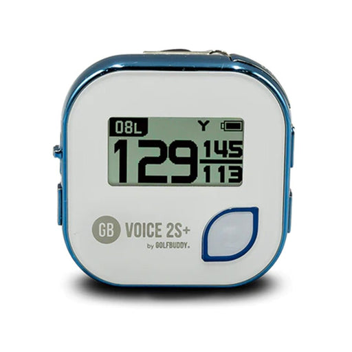 Golf Buddy Voice 2S+ Talking GPS With Slope - Blue/White