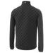 Island Green Men's Lined Diamond-Stitch Top Layer - Black Jumpers