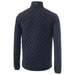 Island Green Men's Lined Diamond-Stitch Top Layer - Navy Jumpers