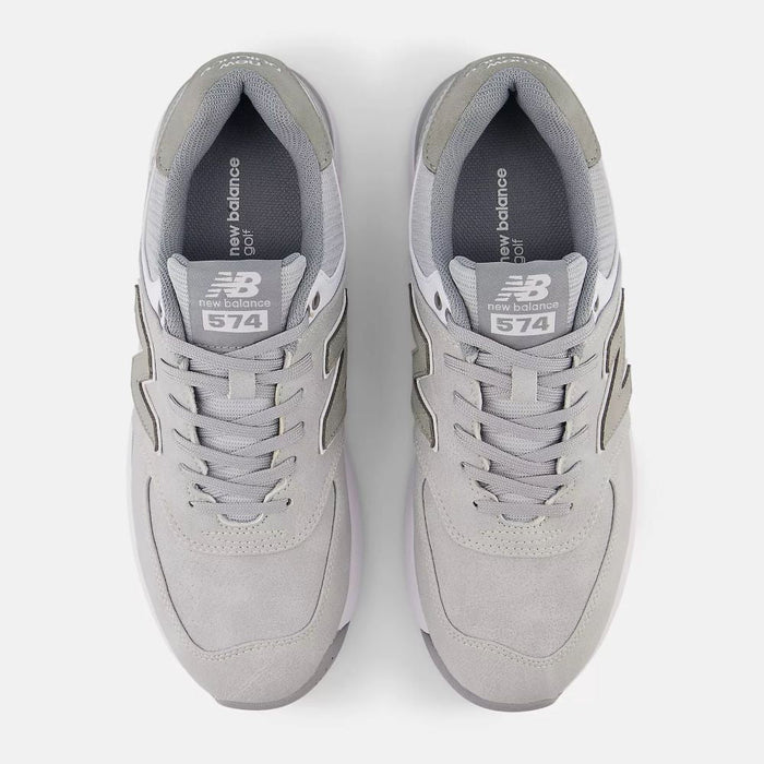New Balance 574 Greens V2 Golf Shoes - Grey/White