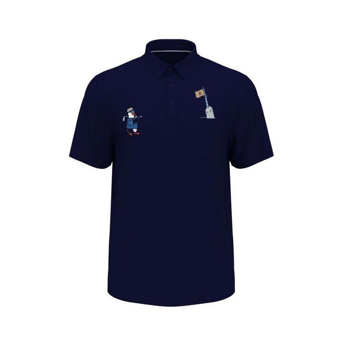 Original Penguin Engineered Polar Pete Mixed Media Polo Polos