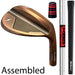 Assembled Powerbilt Atlas Wedge (Bronze) RH - KBS Hi-Rev 2.0 S - Iomic Sticky 2.3 Black - Golf Club - view 4