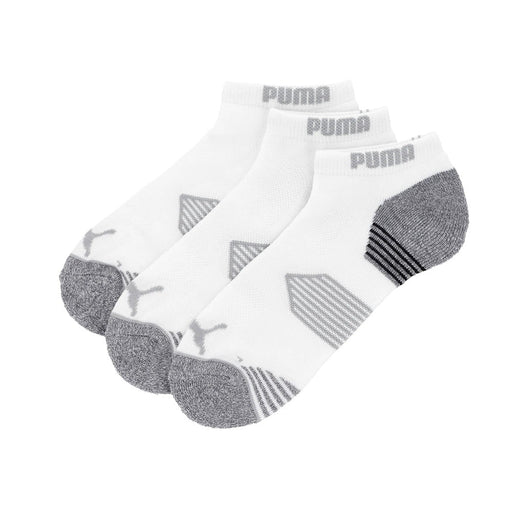 Puma Essential Low Cut 3 Pair Pack - White Socks