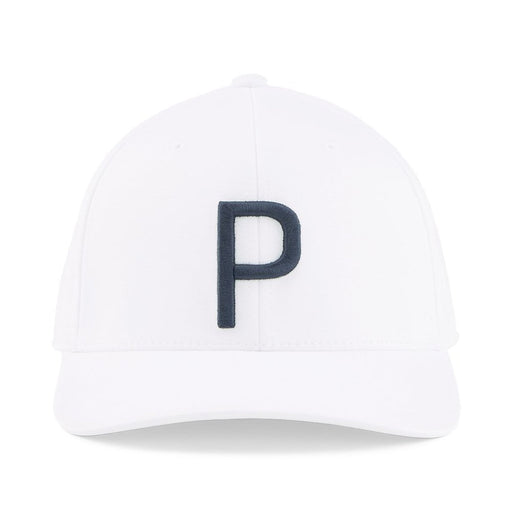 Puma P Cap - White Glow/Navy Blazer