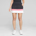 Puma PWRMESH Colorblock Golf Skirt - Puma Black/Strawberry Burst Skorts & Skirts