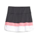 Puma PWRMESH Colorblock Golf Skirt - Puma Black/Strawberry Burst Clothing