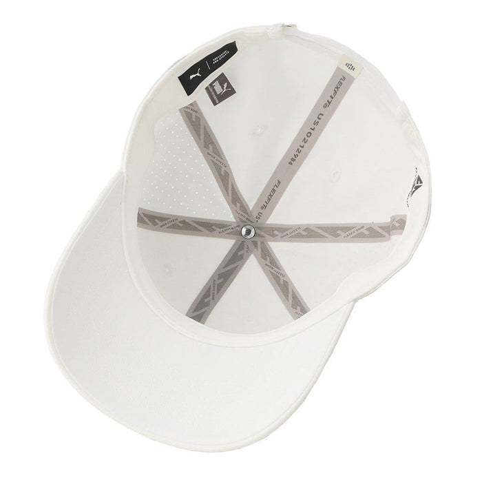 Puma Tech P Snapback Cap - White Glow Hats